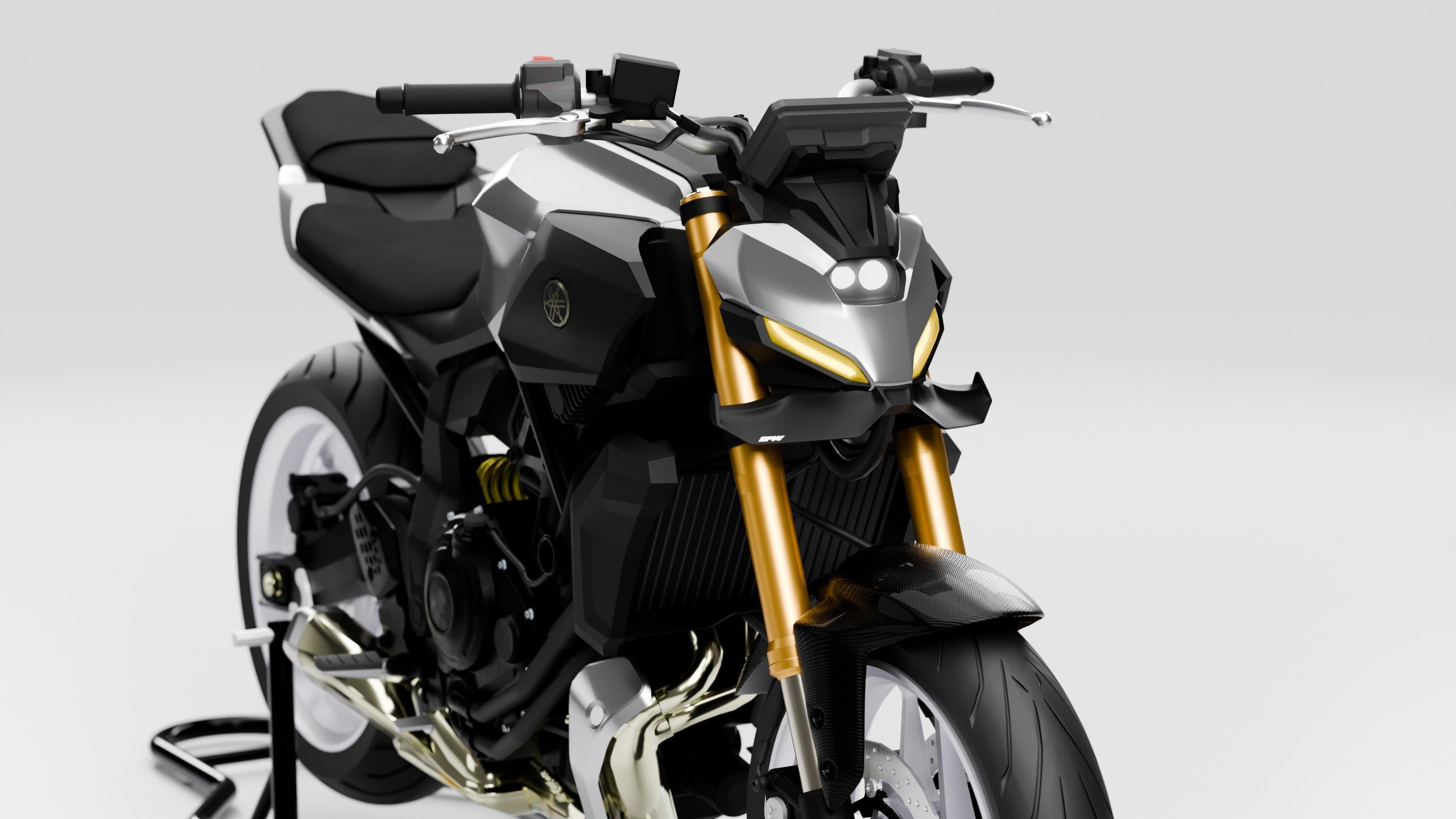 Yamaha MT-07 (2025+) with the El Punto Works front wing