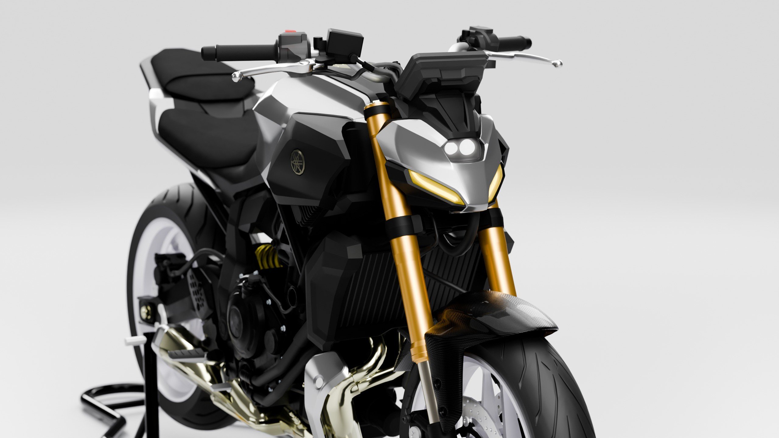 Yamaha MT-07 (2025+) stock, without front wing