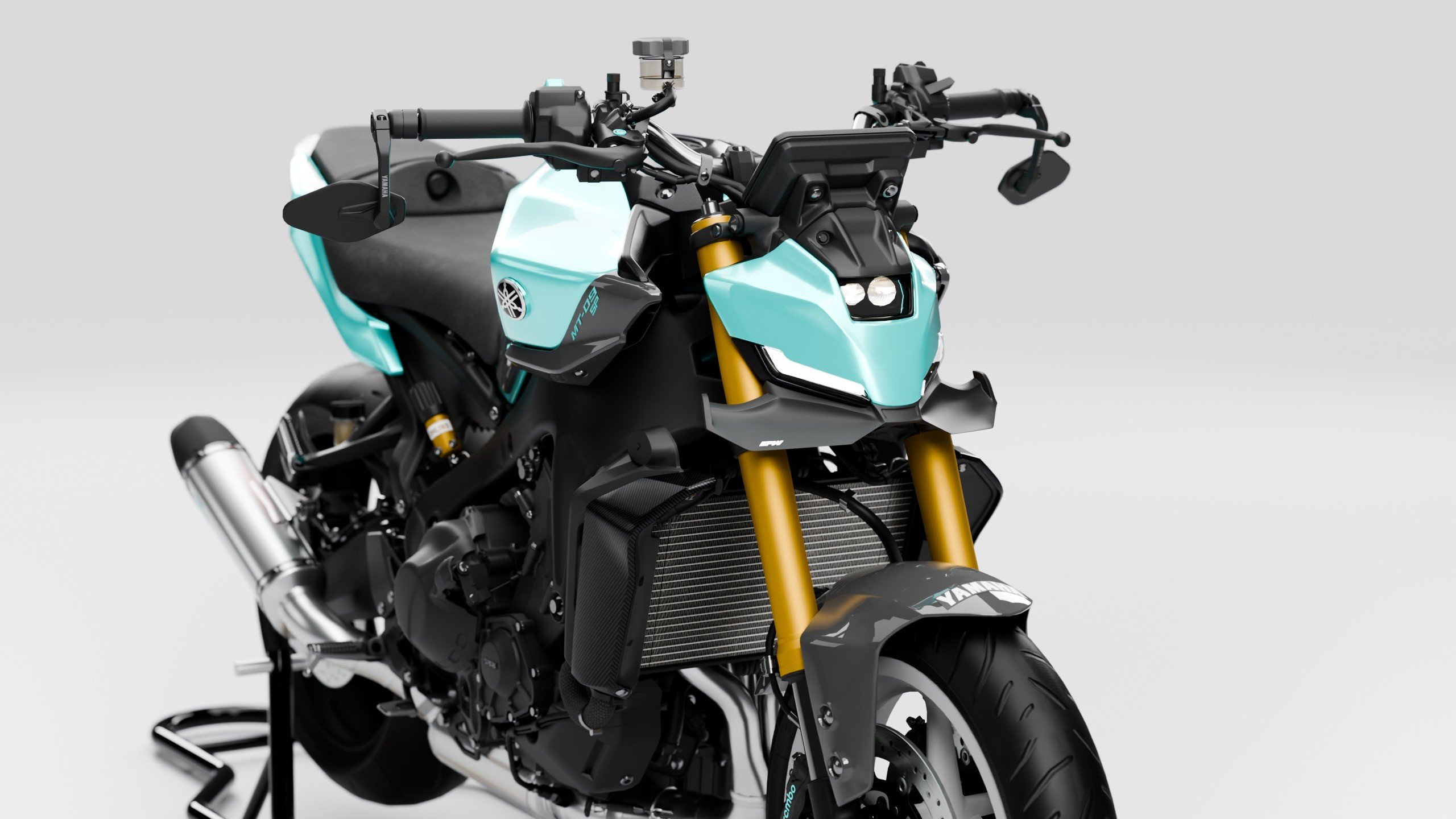 Yamaha MT-09 (2024+) with the El Punto Works front wing