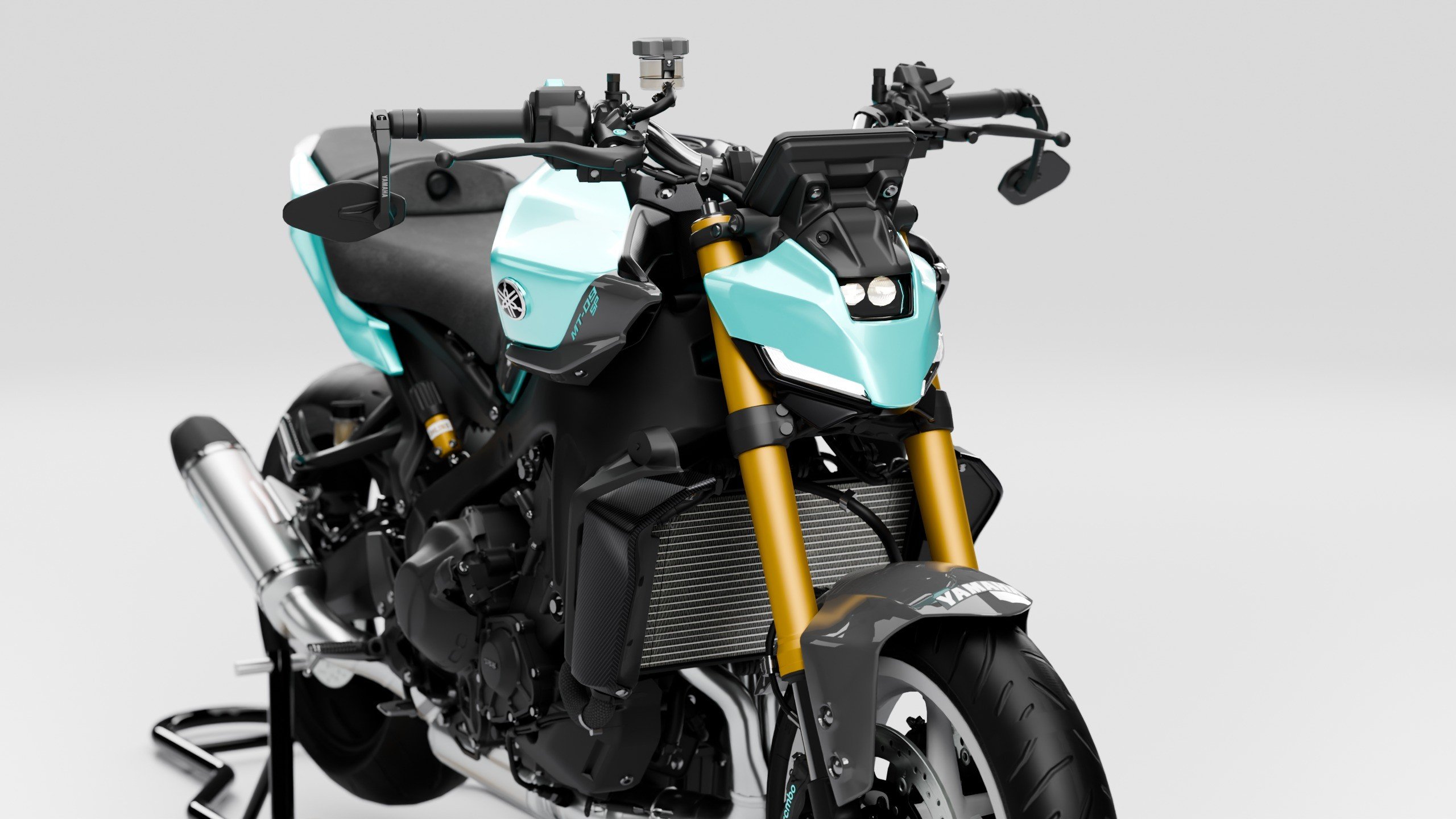 Yamaha MT-09 (2024+) stock, without front wing