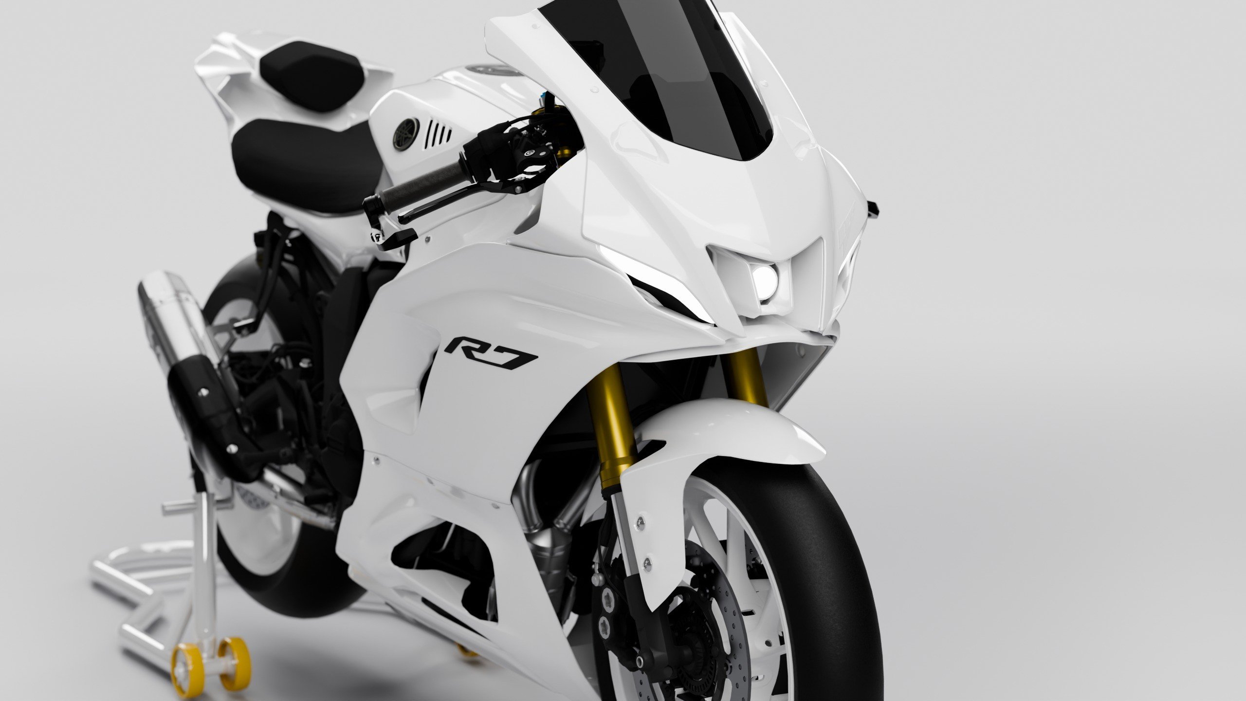 Yamaha R7 stock, without front wing